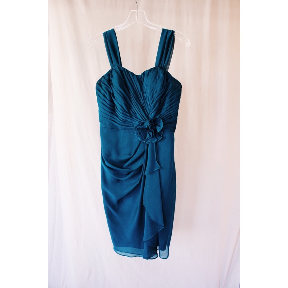 Dark Teal Dress.